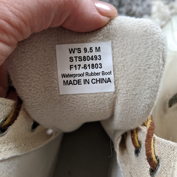 Sperry Women's Saltwater Rain Boot Gold Sparkle Size Women's 9.5 - Picture 5 of 7